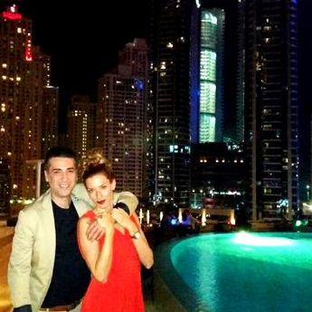 Ekskluzivni foto iz Dubaija: Željko i Jovana Joksimović uživaju u gradu luksuza